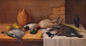 静物ゲーム鳥、c1895 作： William Cruikshank