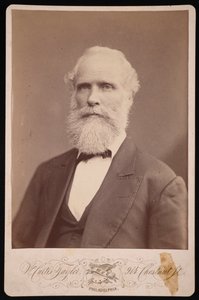 ガーランド・カー・ブロードヘッドの肖像 1827-1912年 1884年以前 作： William Curtis Taylor
