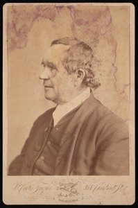 J.D.ラングの肖像、1877年以前。 作： William Curtis Taylor