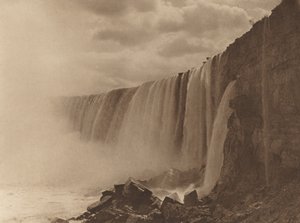1899年、ナイアガラの滝。 作： William D Murphy