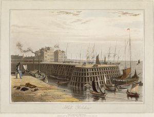 ヨークシャーのハル 作： William Daniell