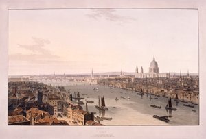 ロンドンブリッジ、1804年 作： William Daniell
