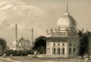 1835年、ルクノンの霊廟。