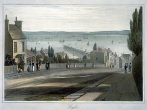 「ライド」、ワイト島、1814-1825 作： William Daniell