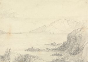 ジュラとアイラの間のサウンドの南入口 作： William Daniell