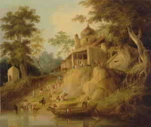 As margens do Ganges 作： William Daniell
