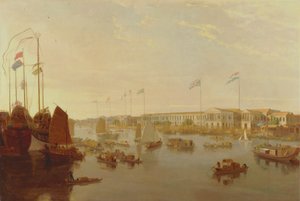 ヨーロッパの工場、カントン 作： William Daniell