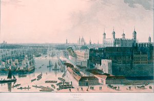 ロンドンの眺め、1804年 作： William Daniell