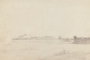 ビハール州モンギールの眺め 作： William Daniell