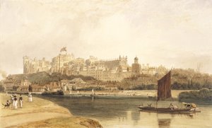 ウィンザー城 作： William Daniell