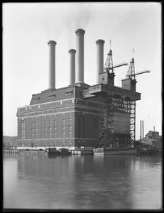 シャーマンクリーク発電所、W。201st Street、インウッド、ニューヨーク市、1916年6月