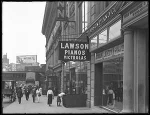 Lawson Pianos、372 E. 149th Street、ニューヨーク市、1916年8月2日のサイン 作： William Davis Hassler
