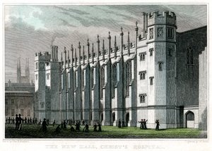 1828年、ロンドンのクリス病院の新館。