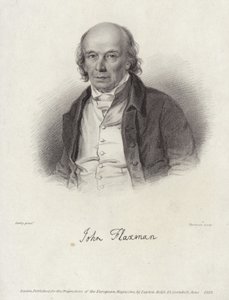 ジョン・フラックスマンの肖像 作： William Derby