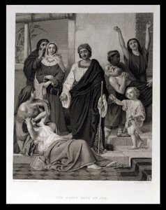 H.ボーンによって刻まれた仕事の幸せな日々 作： William Dobson