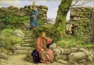 サマリアの女、1860 作： William Dyce