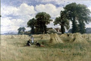 ハーベストタイム、ドーニー、ウィンザー近郊 作： William E. Harris