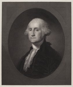 ジョージ・ワシントン 作： William Edgar Marshall after Gilbert Stuart
