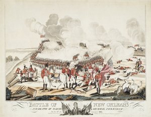 ニューオーリンズの戦いと少将パッケナムの死 作： William Edward (after) West