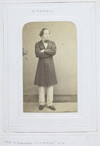 ベンジャミン・ディズレーリ、1860-69年。 作： William Edward Kilburn