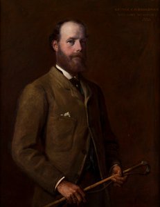 ジョージの肖像、ニューポート子爵-後の第4代ブラッドフォード伯爵（1845-1915）、1880年頃（キャンバスに油彩） 作： William Edward Miller