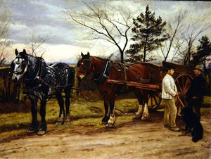 労働者 作： William Edward Millner