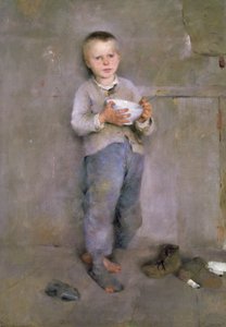 王のように幸せ、1884 作： William Edward Stott