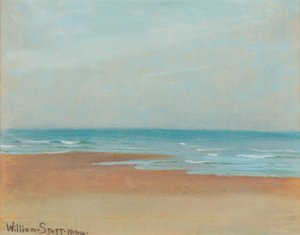 海景、1884 作： William Edward Stott