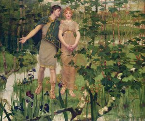 ハッピーバレー、1898年 作： William Edward Stott