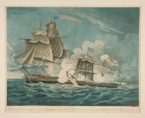 リトルベルト、戦争のスループ、 作： William Elmes