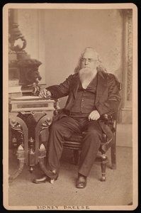 Sidney Breese 1800-1878のポートレート、1878年以前。 作： William Emory Bowman
