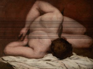 男性ヌード（油彩・キャンバス） 作： William Etty