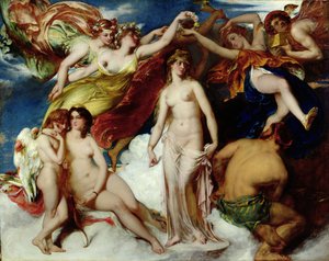 季節に冠されたパンドラ 作： William Etty