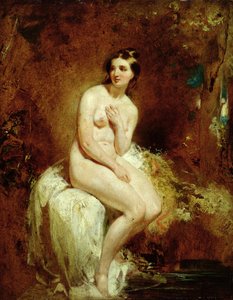 入浴者 作： William Etty