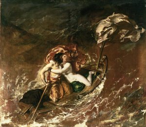 嵐 作： William Etty