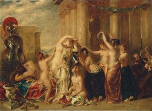 金星と彼女の衛星 作： William Etty