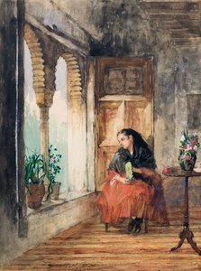 ベランダ 作： William Ewart Lockhart
