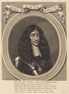 チャールズ2世 作： William Faithorne