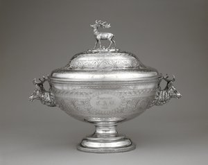 スープタレン 1860年頃（銀製