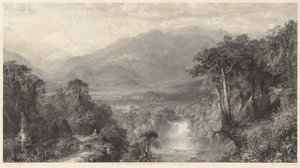 アンデスの心 作： William Forrest, after Frederic Edwin Church