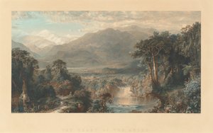 アンデスの心 作： William Forrest, after Frederic Edwin Church