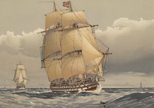 ラインの74砲艦、1794年頃