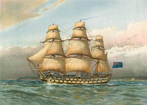1760年頃の戦闘船