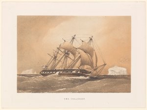 HMS「チャレンジャー 作： William Frederick Mitchell