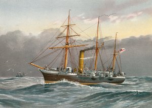 HMS Nymphe（解体） 作： William Frederick Mitchell
