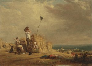 日中の休息、収穫（船内の油） 作： William Frederick Witherington