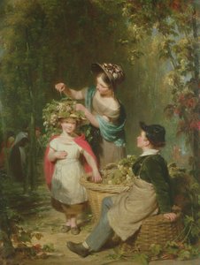 ホップガーランド、1834 作： William Frederick Witherington