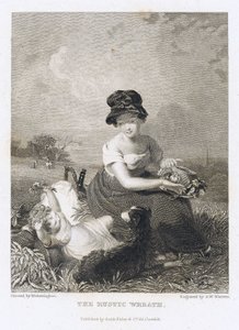 素朴なリース 作： William Frederick Witherington