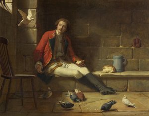 囚人とその客 作： William Frederick Yeames