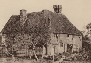 ケント州ホースモンデン、スモールブリッジにて（モノクロ写真） 作： William Galsworthy Davie